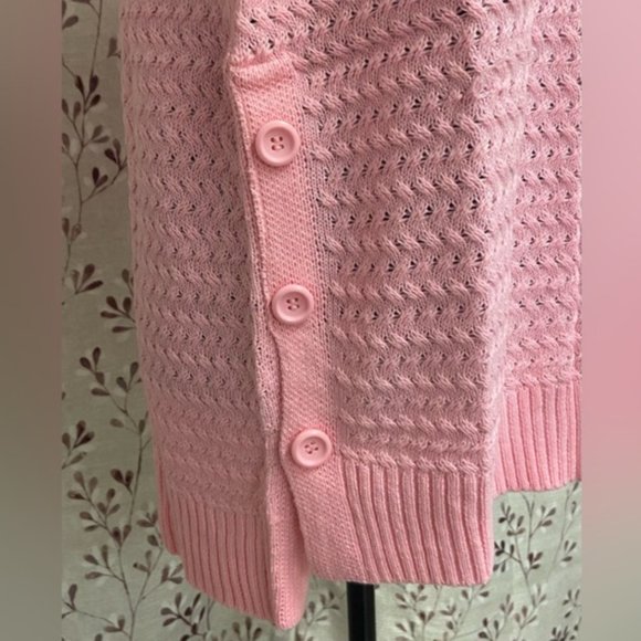 New York & Company - Asymmetric Side-Button Tunic Sweater (NWT) - Picture 4 of 6